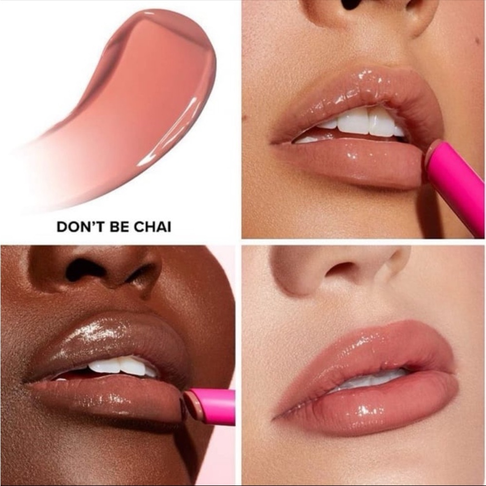Too Faced Lip Injections Extreme Plumping Clicks Lip Gloss - Don’t Be Chai